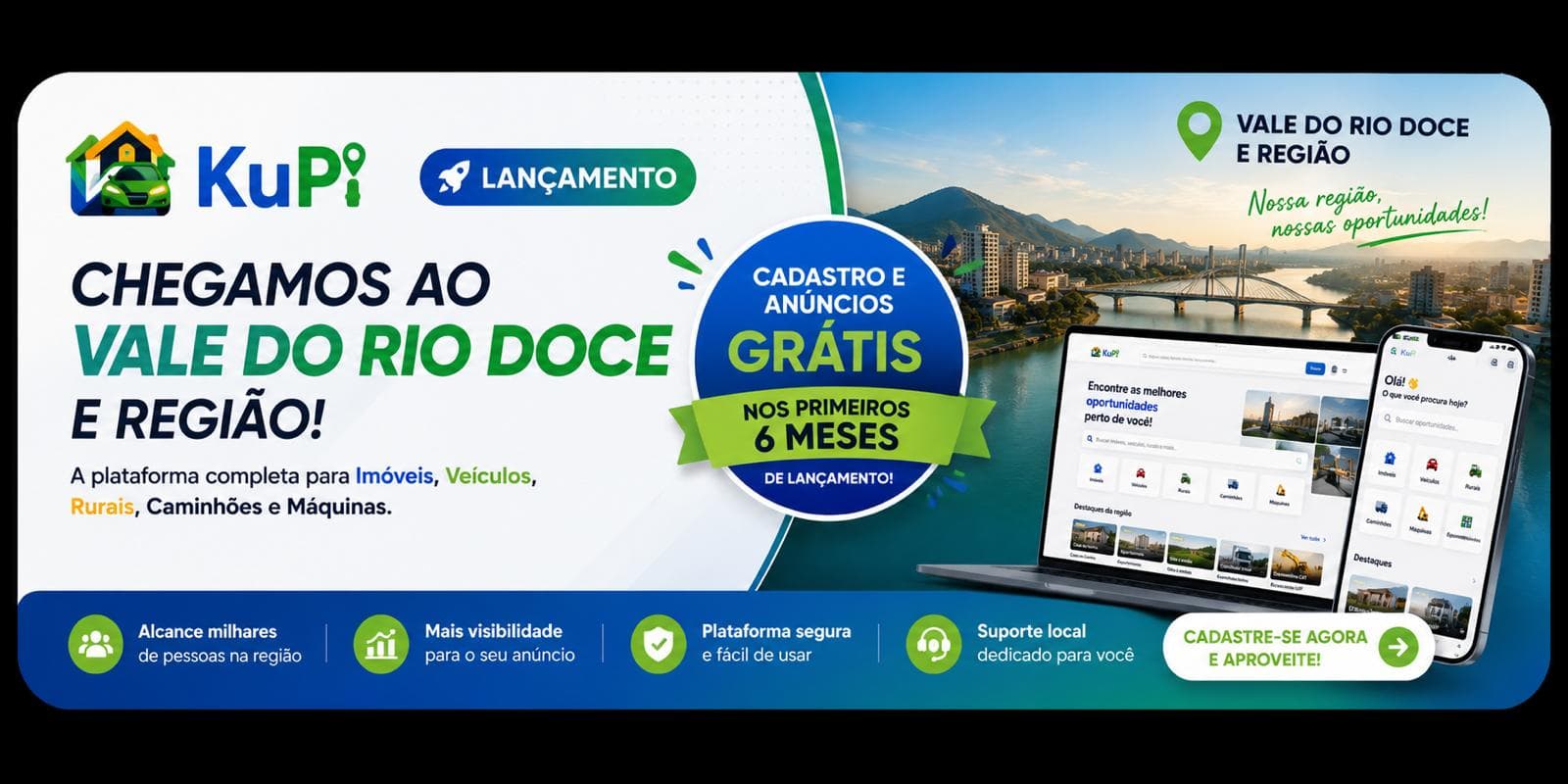Banner promocional do KuPi